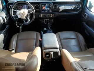 2020 Jeep Wrangler Unlimited Sahara Altitude with VIN 1C4HJXEG2LW252672, listed as a Copart auction lot 44195175 with 58,555 mi miles and Salvage title. Bid and sale history available at DreamBid. Image 8.