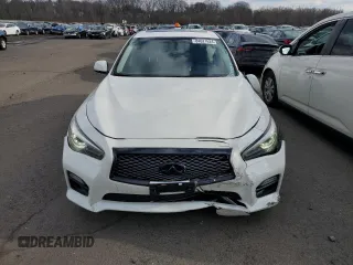 2017 Infiniti Q50 Red Sport 400 with VIN JN1FV7AR9HM870161, listed as a Copart auction lot 84621624 with 68,890 mi miles and Salvage title. Bid and sale history available at DreamBid. Image 5.