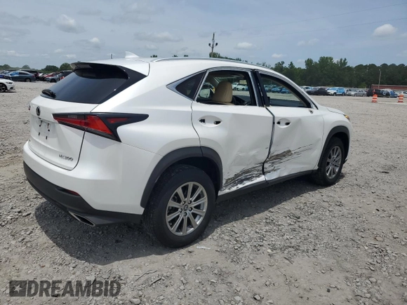 2019 Lexus NX 300 with VIN JTJYARBZ0K2122281, listed as a Copart auction lot 60300835 with 35,957 mi miles and Salvage title. Bid and sale history available at DreamBid. Image 3.
