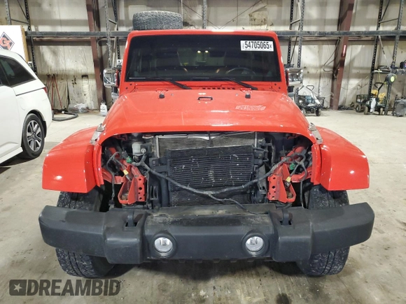 2013 Jeep Wrangler Sahara z VIN 1C4AJWBG2DL569838, wystawiony jako Copart lot #54705065 z przebiegiem 67 093 mil mil oraz Szkoda całkowita • Salvage title. Historia ofert i sprzedaży dostępna na DreamBid. Obrazek 5.