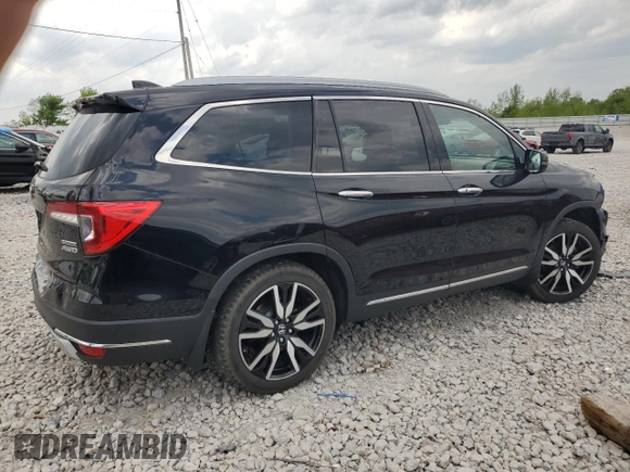 2019 Honda Pilot Touring 8-Passenger z VIN 5FNYF6H99KB005676, wystawiony jako Copart lot #56172085 z przebiegiem 117 274 mil mil oraz Czysty tytuł • Clean title. Historia ofert i sprzedaży dostępna na DreamBid. Obrazek 3.