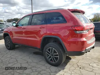 2021 Jeep Grand Cherokee Trailhawk with VIN 1C4RJFLG0MC771918, listed as a Copart auction lot 75835754 with 37,185 mi miles and Salvage Title. Bid and sale history available at carsss.com. Image 2.