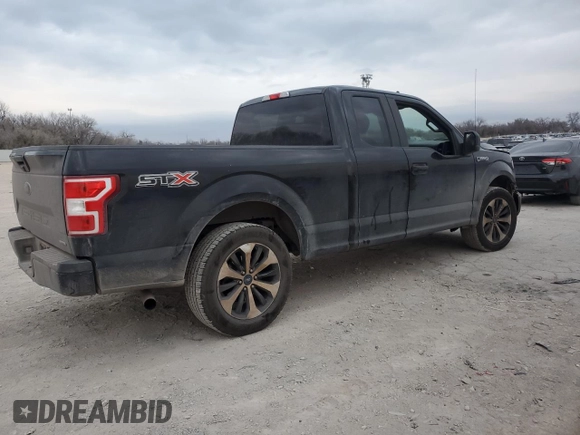 2020 Ford F-150 XL with VIN 1FTEX1CP7LKF02853, listed as a Copart auction lot 86289174 with Not Provided miles and Salvage Title. Bid and sale history available at DreamBid. Image 3.