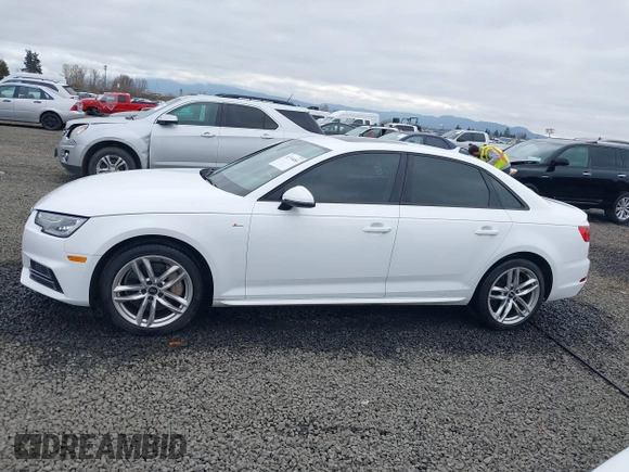 2017 Audi A4 Season of Audi Premium with VIN WAUDNAF48HN039739, listed as a IAAI auction lot 41744481 with 48,610 mi miles. Bid and sale history available at carsss.com. Image 14.