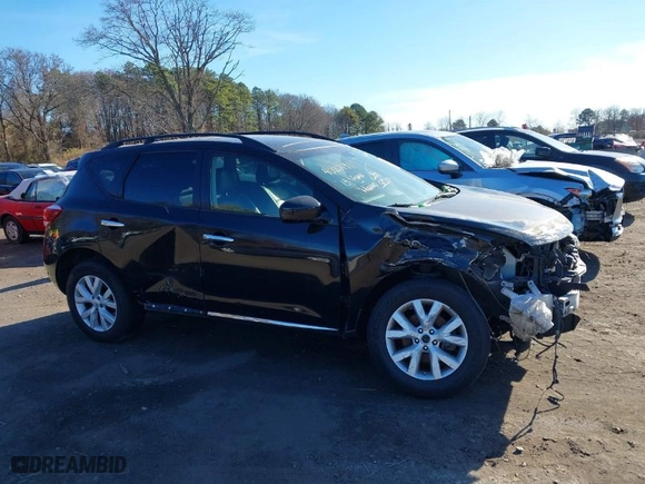 2013 Nissan Murano SL with VIN JN8AZ1MW9DW319516, listed as a IAAI auction lot 40953487 with 105,969 mi miles. Bid and sale history available at carsss.com. Image 13.