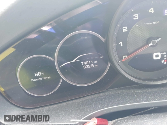 2019 Porsche Cayenne with VIN WP1AA2AY0KDA10815, listed as a IAAI auction lot 42475927 with 74,911 mi miles and . Bid and sale history available at DreamBid. Image 15.