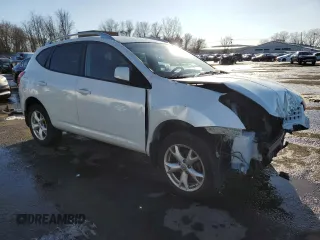 2009 Nissan Rogue SL with VIN JN8AS58V29W449996, listed as a Copart auction lot 46232125 with 126,104 mi miles and Salvage Title. Bid and sale history available at carsss.com. Image 4.