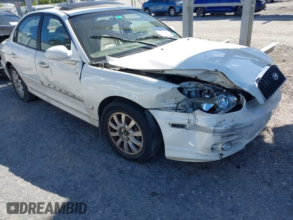 2004 Hyundai Sonata GLS with VIN KMHWF35H34A971076, listed as a IAAI auction lot 41817272 with 125,278 mi miles. Bid and sale history available at carsss.com. Image 6.