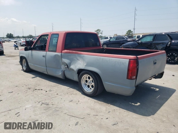 1998 Chevrolet Silverado 1500 with VIN 2GCEC19M8W1262449, listed as a Copart auction lot 67150574 with 167,907 mi miles and Salvage Title. Bid and sale history available at DreamBid. Image 2.