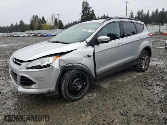 2013 Ford Escape SEL with VIN 1FMCU0H94DUA87318, listed as a Copart auction lot 51525655 with 150,632 mi miles and Salvage Title. Bid and sale history available at carsss.com. Image 1.