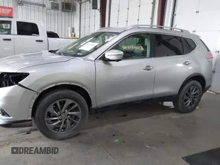 2016 Nissan Rogue SL with VIN 5N1AT2MV2GC737041, listed as a IAAI auction lot 42118333 with 46,213 mi miles and . Bid and sale history available at DreamBid. Image 14.