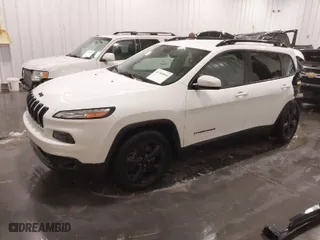 2018 Jeep Cherokee Latitude with VIN 1C4PJMCB6JD541693, listed as a IAAI auction lot 41789954 with 1 mi miles. Bid and sale history available at carsss.com. Image 2.
