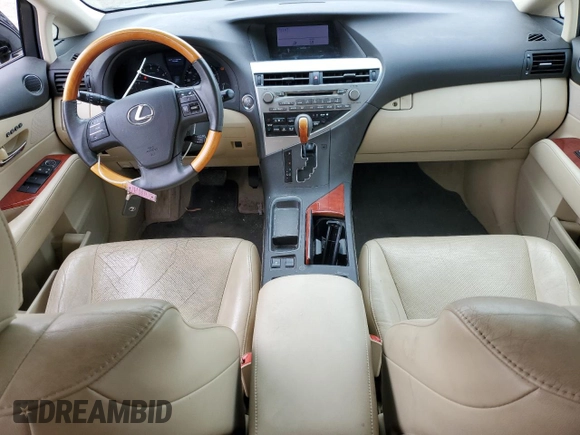 2012 Lexus RX 350 with VIN 2T2ZK1BA6CC082237, listed as a Copart auction lot 45843925 with 129,983 mi miles and Salvage Title. Bid and sale history available at DreamBid. Image 8.