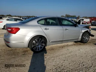 2016 Kia Cadenza with VIN KNALN4D77G5215141, listed as a Copart auction lot 47316595 with 61,806 mi miles and Salvage Title. Bid and sale history available at DreamBid. Image 3.