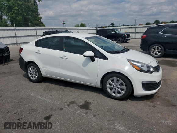 2017 Kia Rio LX z VIN KNADM4A38H6006561, wystawiony jako Copart lot #56056635 z przebiegiem 60 199 mil mil oraz Szkoda całkowita • Salvage title. Historia ofert i sprzedaży dostępna na DreamBid. Obrazek 4.
