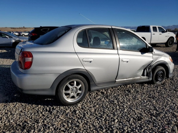 2000 Toyota ECHO with VIN JTDBT1231Y0077890, listed as a Copart auction lot 79546754 with 188,438 mi miles and Salvage Title. Bid and sale history available at carsss.com. Image 3.