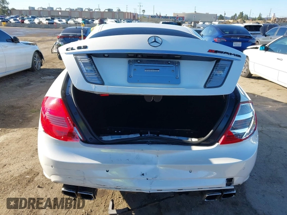 2012 Mercedes-Benz CL-Class CL 63 AMG with VIN WDDEJ7EB5CA029536, listed as a IAAI auction lot 41827657 with 68,769 mi miles. Bid and sale history available at carsss.com. Image 16.