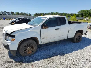 2021 GMC Canyon 2WD Elevation Standard with VIN 1GTH5BEA7M1121965, listed as a Copart auction lot 58124715 with 95,453 mi miles and Salvage title. Bid and sale history available at DreamBid. Image 1.