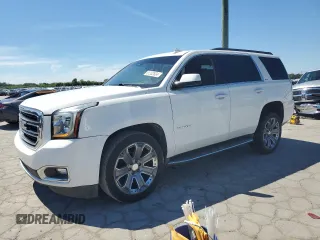 2016 GMC Yukon SLT with VIN 1GKS1BKCXGR439435, listed as a Copart auction lot 61202804 with 168,196 mi miles and Salvage Title. Bid and sale history available at carsss.com. Image 1.