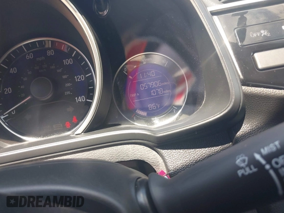 2015 Honda Fit EX-L with VIN 3HGGK5H80FM727081, listed as a IAAI auction lot 42232315 with 57,906 mi miles and . Bid and sale history available at DreamBid. Image 15.