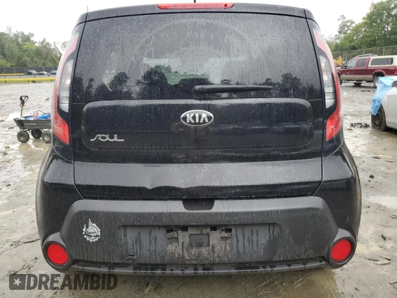 2015 Kia Soul + with VIN KNDJP3A56F7114158, listed as a Copart auction lot 73473894 with 106,358 mi miles and Salvage Title. Bid and sale history available at DreamBid. Image 6.