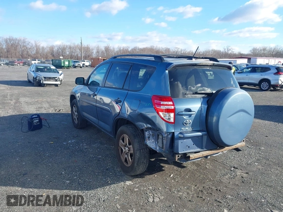 2011 Toyota RAV4 with VIN 2T3BF4DV3BW176771, listed as a IAAI auction lot 41569899 with 123,666 mi miles. Bid and sale history available at carsss.com. Image 3.