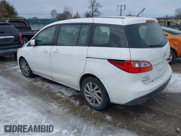 2012 Mazda 5 Sport z VIN JM1CW2BL6C0124440, wystawiony jako IAAI lot #41378536 z przebiegiem 157 262 mil mil oraz . Historia ofert i sprzedaży dostępna na DreamBid. Obrazek 3.