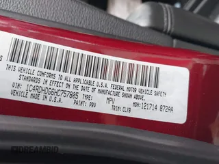 2017 Dodge Durango GT z VIN 1C4RDHDG6HC757805, wystawiony jako IAAI lot #42104387 z przebiegiem 76 511 mil mil oraz . Historia ofert i sprzedaży dostępna na DreamBid. Obrazek 9.