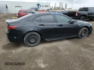 2018 Acura TLX Advance with VIN 19UUB3F82JA800564, listed as a Copart auction lot 58176705 with Not provided miles and Salvage title. Bid and sale history available at DreamBid. Image 3.