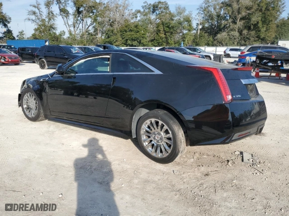 2012 Cadillac CTS Coupe with VIN 1G6DA1E30C0106642, listed as a Copart auction lot 43330145 with 101,063 mi miles and Salvage Title. Bid and sale history available at carsss.com. Image 2.