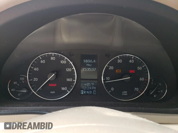 2005 Mercedes-Benz C 240 z VIN WDBRH61J45F597196, wystawiony jako Copart lot #74594094 z przebiegiem 153 537 mil mil oraz Szkoda całkowita • Salvage title. Historia ofert i sprzedaży dostępna na DreamBid. Obrazek 9.