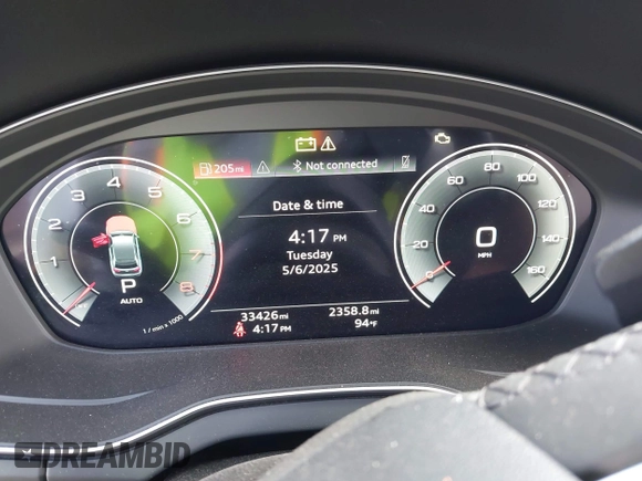2023 Audi Q5 S line Premium Plus with VIN WA1EAAFY3P2111723, listed as a IAAI auction lot 42196076 with 33,426 mi miles and . Bid and sale history available at DreamBid. Image 7.