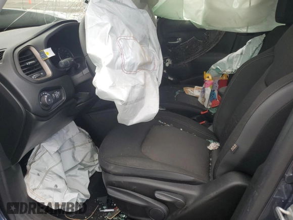 2023 Jeep Renegade Upland with VIN ZACNJDB18PPP42504, listed as a Copart auction lot 60759235 with 50,622 mi miles and Salvage title. Bid and sale history available at DreamBid. Image 7.