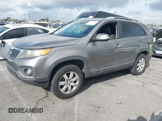 2011 Kia Sorento LX with VIN 5XYKTDA10BG061974, listed as a IAAI auction lot 41924081 with 148,856 mi miles. Bid and sale history available at carsss.com. Image 2.
