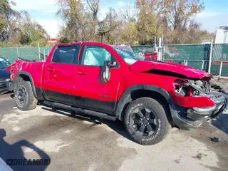 2019 Ram 1500 Sport with VIN 1C6SRFLT6KN533927, listed as a IAAI auction lot 40852771 with 1 mi miles. Bid and sale history available at carsss.com. Image 1.