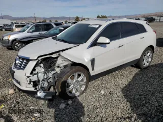2015 Cadillac SRX Premium Collection with VIN 3GYFNGE31FS607737, listed as a Copart auction lot 44820555 with 0 mi miles and Salvage Title. Bid and sale history available at carsss.com. Image 1.