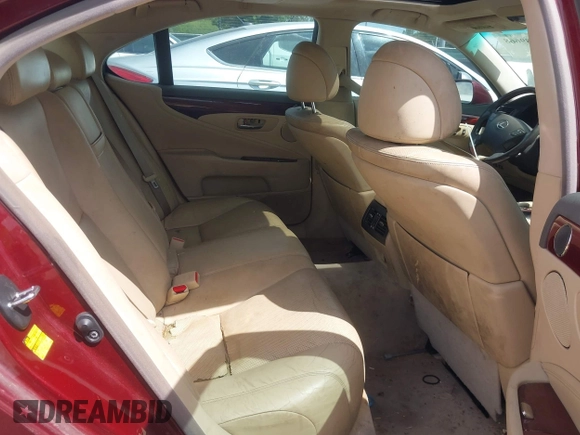 2008 Lexus LS 460 z VIN JTHBL46F485058127, wystawiony jako IAAI lot #42589668 z przebiegiem 206 354 mil mil oraz . Historia ofert i sprzedaży dostępna na DreamBid. Obrazek 8.