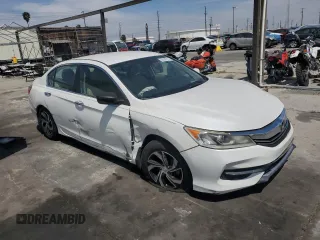 2017 Honda Accord LX with VIN 1HGCR2F39HA003566, listed as a Copart auction lot 52650775 with 88,316 mi miles and Salvage Title. Bid and sale history available at carsss.com. Image 4.