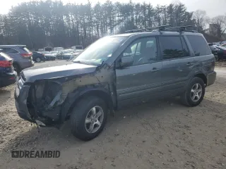 2008 Honda Pilot EX-L with VIN 5FNYF18548B038125, listed as a Copart auction lot 86177854 with 204,055 mi miles and Clean Title. Bid and sale history available at carsss.com. Image 1.