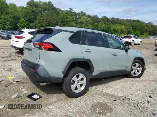 2019 Toyota RAV4 XLE with VIN JTMP1RFV6KD024642, listed as a Copart auction lot 57631075 with 36,051 mi miles and Salvage title. Bid and sale history available at DreamBid. Image 3.