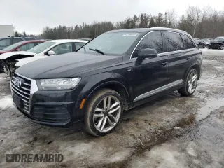 2017 Audi Q7 Prestige with VIN WA1WAAF76HD051034, listed as a Copart auction lot 47196525 with 186,394 mi miles and Clean Title. Bid and sale history available at carsss.com. Image 1.