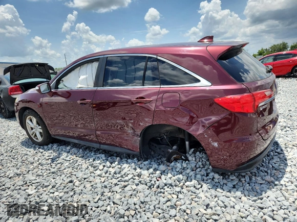 2014 Acura RDX with VIN 5J8TB3H34EL015857, listed as a Copart auction lot 59047665 with 117,732 mi miles and Salvage title. Bid and sale history available at DreamBid. Image 2.