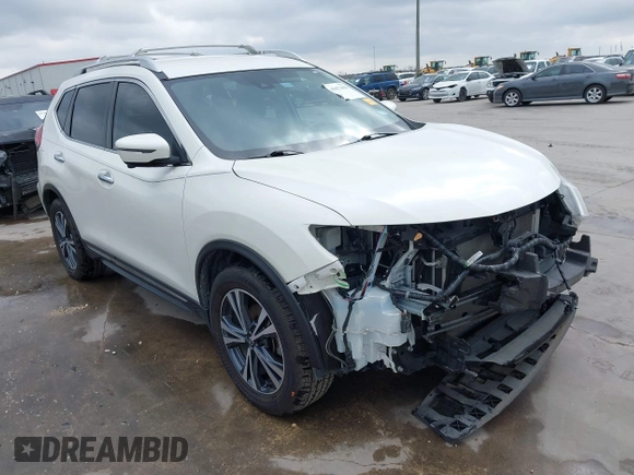 2017 Nissan Rogue SV with VIN JN8AT2MT2HW380211, listed as a IAAI auction lot 41672425 with 39,700 mi miles and . Bid and sale history available at DreamBid. Image 1.