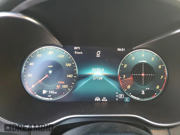 2019 Mercedes-Benz C 300 z VIN WDDWK8EB5KF774456, wystawiony jako Copart lot #75391944 z przebiegiem 27 134 mil mil oraz Szkoda całkowita • Salvage title. Historia ofert i sprzedaży dostępna na DreamBid. Obrazek 9.