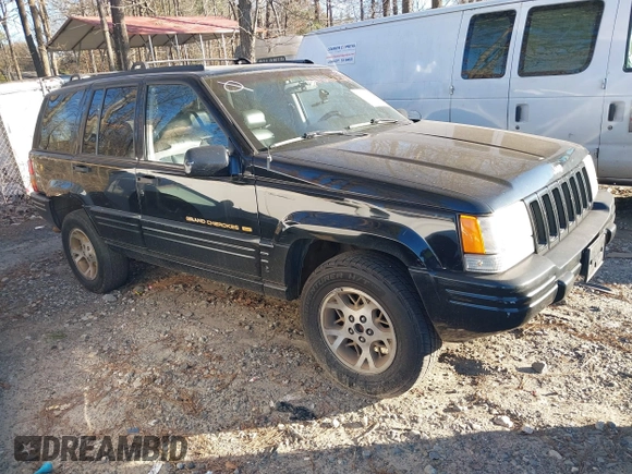 1997 Jeep Grand Cherokee Limited with VIN 1J4GZ78Y7VC688375, listed as a IAAI auction lot 41255946 with 216,544 mi miles. Bid and sale history available at carsss.com. Image 1.