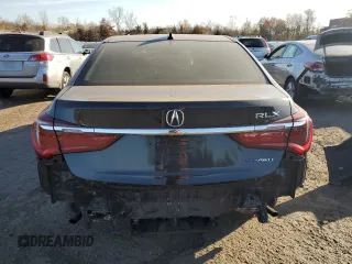 2018 Acura RLX Sport Hybrid w/Advance Pkg with VIN JH4KC2F96JC000410, listed as a Copart auction lot 75607004 with 128,664 mi miles and Salvage Title. Bid and sale history available at carsss.com. Image 6.