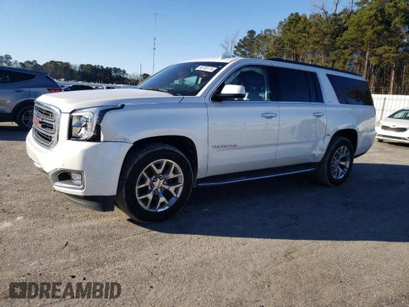 2018 GMC Yukon XL SLT with VIN 1GKS2GKC0JR115248, listed as a Copart auction lot 86700174 with 88,222 mi miles and Salvage Title. Bid and sale history available at carsss.com. Image 1.