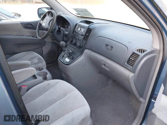 2007 Kia Sedona EX with VIN KNDMB233376173452, listed as a IAAI auction lot 41994451 with 201,849 mi miles. Bid and sale history available at carsss.com. Image 5.