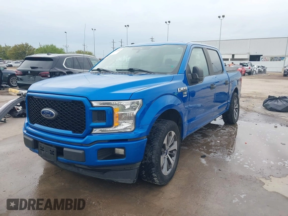 2019 Ford F-150 XL with VIN 1FTEW1CP4KKD88411, listed as a IAAI auction lot 41901481 with 95,247 mi miles and . Bid and sale history available at carsss.com. Image 19.