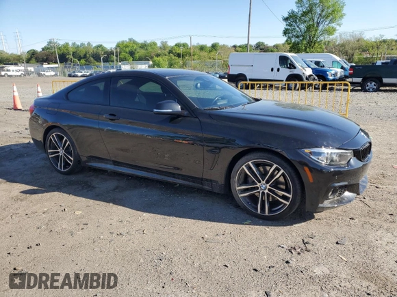 2020 BMW 4 Series 430i with VIN WBA4W3C07LFJ79827, listed as a Copart auction lot 54547705 with 37,185 mi miles and Salvage title. Bid and sale history available at DreamBid. Image 4.